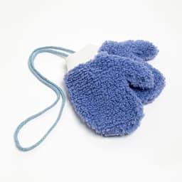 Варежки зимние детские MINAKU, синие, размер 15-16 (17 см)