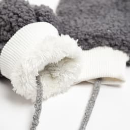 Варежки зимние детские MINAKU, серые, размер 15-16 (17 см)