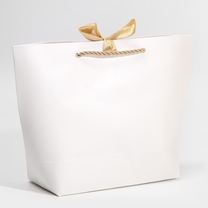 Пакет подарочный новогодний «С Новым годом», 19×20×9 см