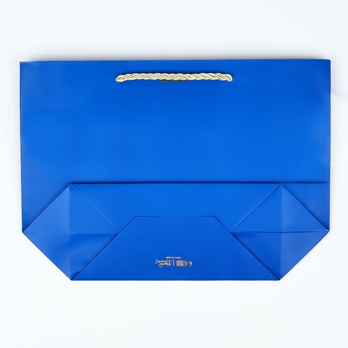 Пакет подарочный новогодний «Благополучия в Новом году», 19×20×9 см