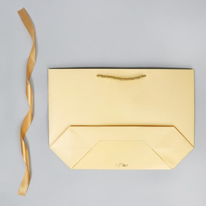 Пакет подарочный новогодний «Счастливого Нового года», 26×25×11 см