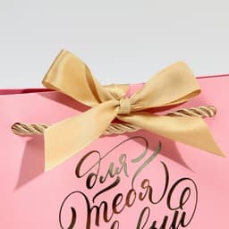 Пакет подарочный новогодний «Для тебя в новый год», 14×17×7 см