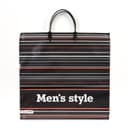 Пакет «На стиле», полиэтиленовый, с пластиковой ручкой, 37×35 см, 90 мкм