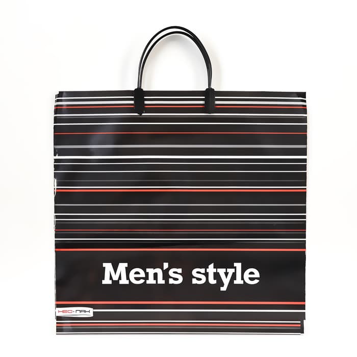 Пакет «На стиле», полиэтиленовый, с пластиковой ручкой, 37×35 см, 90 мкм