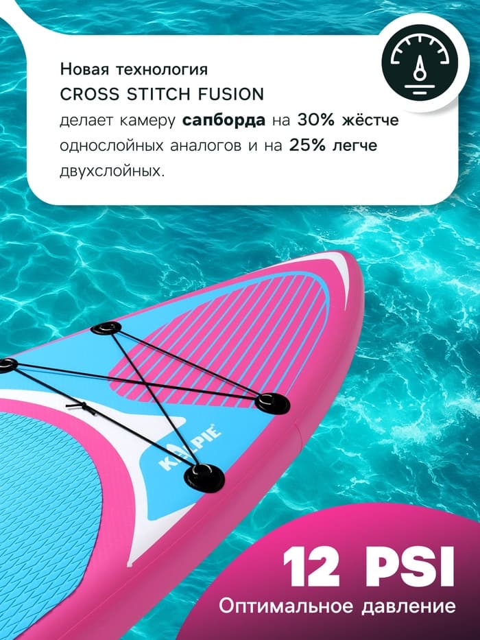 Сапборд надувной универсальный KELPIE 11", 335×80×15 см