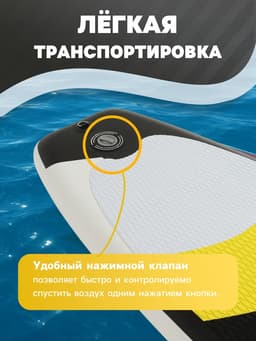 Сапборд надувной TOURING KELPIE 11", 335×80×15 см