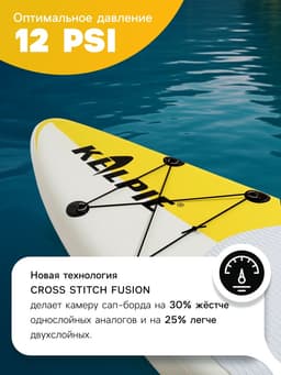 Сапборд надувной TOURING KELPIE 11", 335×80×15 см