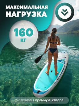 Сапборд надувной TOURING KELPIE 12.6", 383×80×15 см