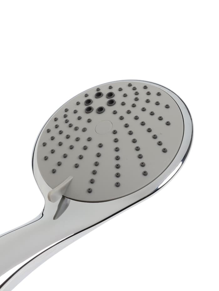 Лейка для душа ZEIN Z0013, большая, пластик, 3 режима, цвет хром