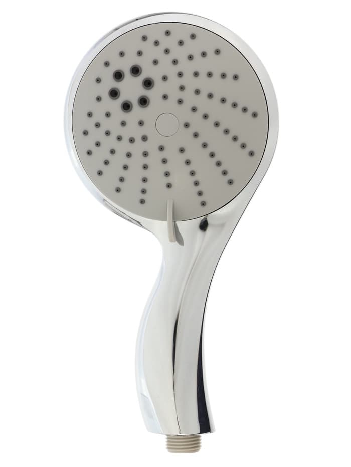 Лейка для душа ZEIN Z0013, большая, пластик, 3 режима, цвет хром