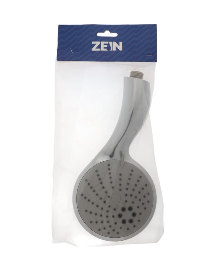 Лейка для душа ZEIN Z0013, большая, пластик, 3 режима, цвет хром