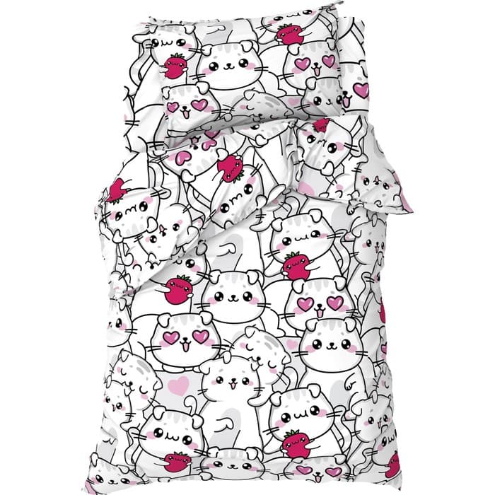 Постельное бельё 1.5-спальное «Этель» Sweet cats, бязь