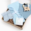 Подарочный набор Крошка Я «My first gift», пелёнка 100×130 см и аксессуары