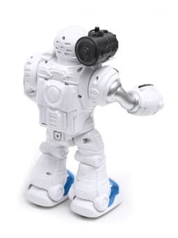 Робот «Герой», световые и звуковые эффекты, работает от батареек, цвет синий