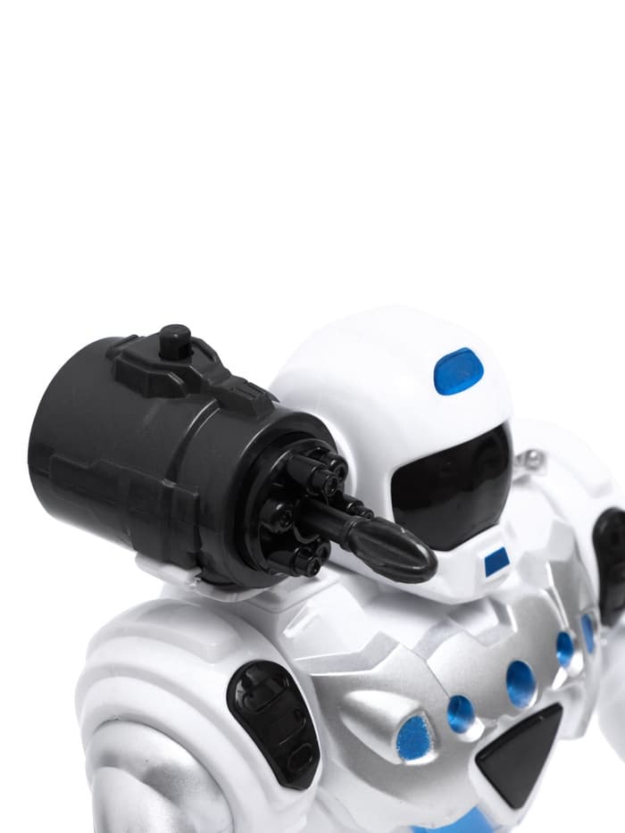 Робот «Герой», световые и звуковые эффекты, работает от батареек, цвет синий