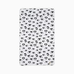 Полотенце детское «Панды» 50×90 см, 100% хл, муслин 105 г/м², махра 300 г/м²