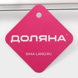 Половник Доляна Everyday, 300 мл, 44×10.5 см, нержавеющая сталь, серебристый