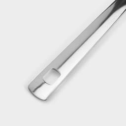 Ложка разливательная из нержавеющей стали Доляна Everyday, 38×7 см, толщина 3 мм, серебристая