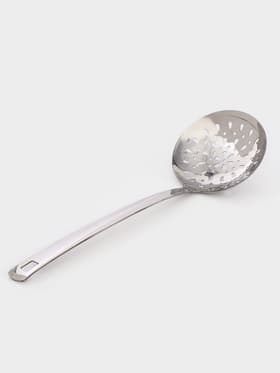 Шумовка Доляна Everyday, 38×11.5 см, нержавеющая сталь, толщина 3 мм, цвет серебряный