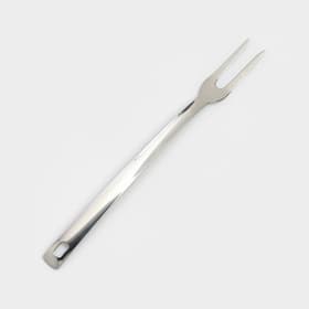 Вилка для мяса Доляна Everyday, h=37×3 см, толщина 3 мм, нержавеющая сталь, серебристая