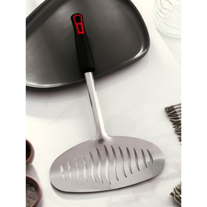 Лопатка для рыбы из нержавеющей стали Доляна, 34.5×18.5 см