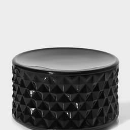 Икорница Доляна «Малифисента», 130 мл, 8.5×10 см, стекло, чёрная