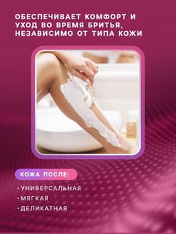 Пена для бритья Sport Star женская, для чувствительной кожи, 200 мл