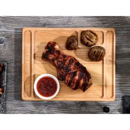 Доска для подачи стейка Adelica, 28×22×1.8 см, дерево берёза