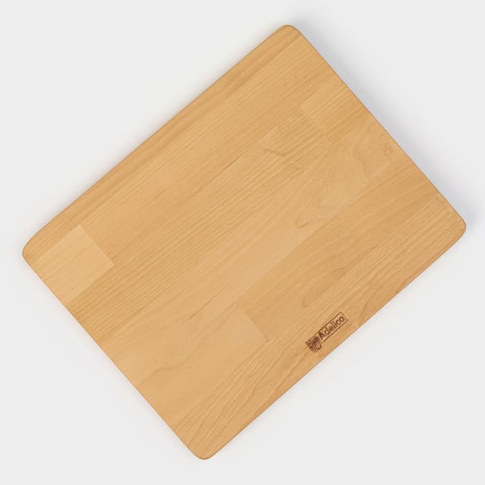 Доска для подачи стейка Adelica, 28×22×1.8 см, дерево берёза