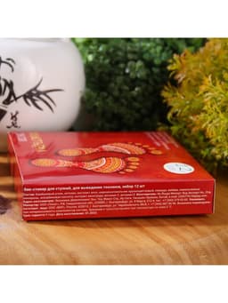 Пластырь лечебный для ступней, для выведения токсинов, 1 шт.