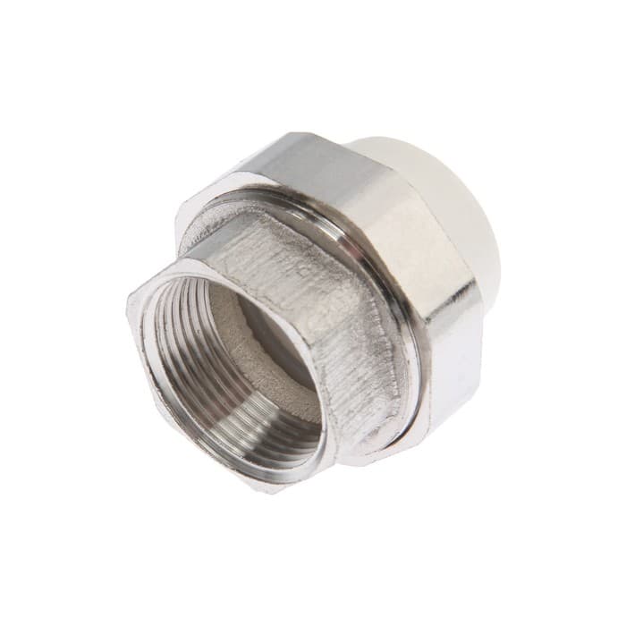 Муфта комбинированная ZEIN, полипропилен, американка, внутренняя резьба, d=32 мм × 1 1/4"