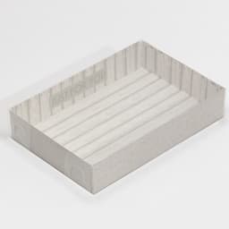 Кондитерская упаковка, коробка для макарун с PVC крышкой, «Дерево», 18×12×3.5 см