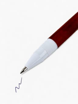 Ручка шариковая, синяя паста, 0.7 мм, пластик, софт-тач «Золотому учителю»