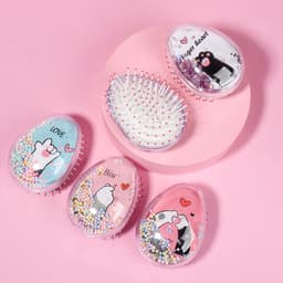 Расчёска - шейкер «Лапки», 5.5×9(±1) см, МИКС