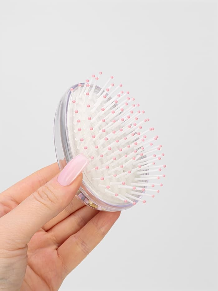 Расчёска - шейкер «Лапки», 5.5×9(±1) см, МИКС