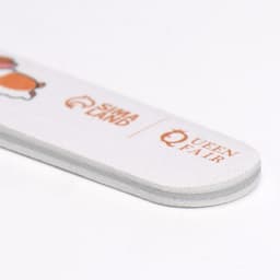 Пилка для ногтей «Корги», прямая, 180/240 грит, 18 см