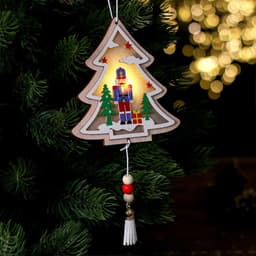 Декор с подсветкой «Щелкунчик», 11×1×12 см