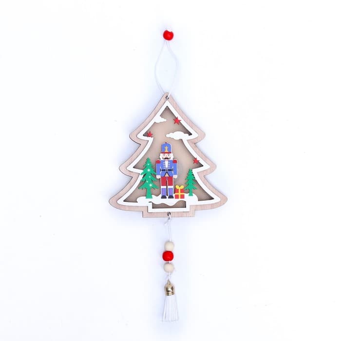 Декор с подсветкой «Щелкунчик», 11×1×12 см