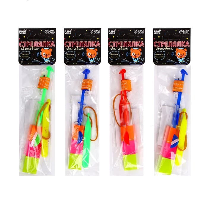 Стрелялка Funny toys световая, МИКС