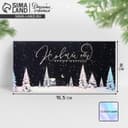 Конверт для денег «Новый год - время волшебства», голография, 16.5×8 см