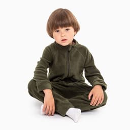 Комбинезон для мальчика, цвет хаки, рост 74-80 см