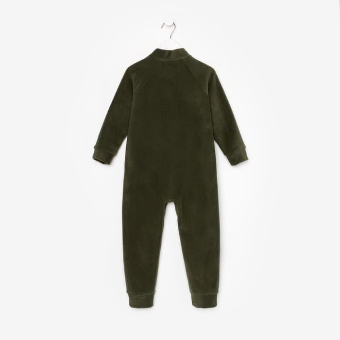 Комбинезон для мальчика, цвет хаки, рост 74-80 см