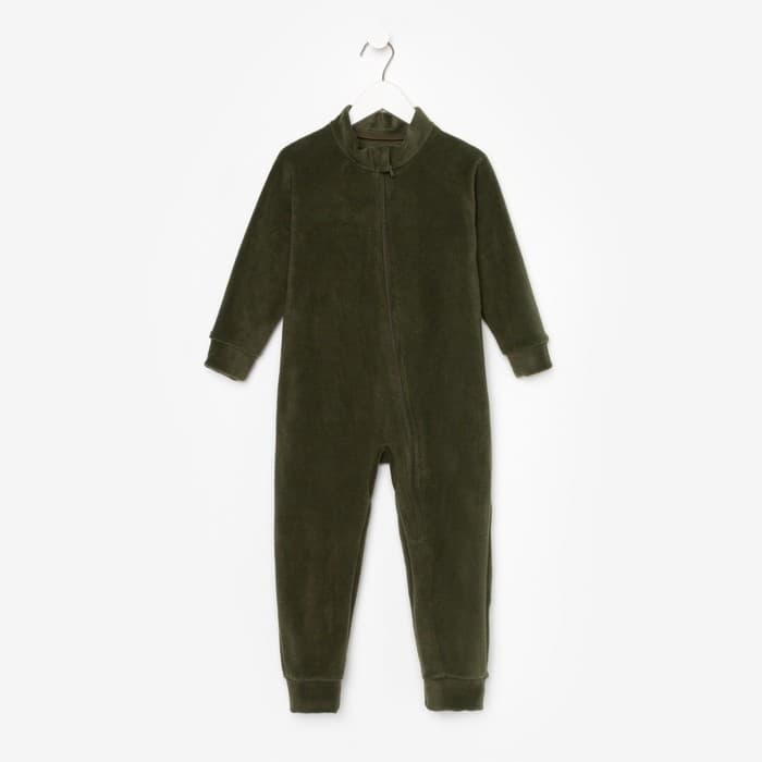 Комбинезон для мальчика, цвет хаки, рост 92-98 см