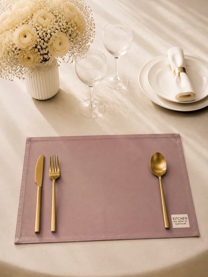 Салфетки сервировочные на стол «Этель» Kitchen lilac, набор 2 шт., 30×40 см, сиреневые