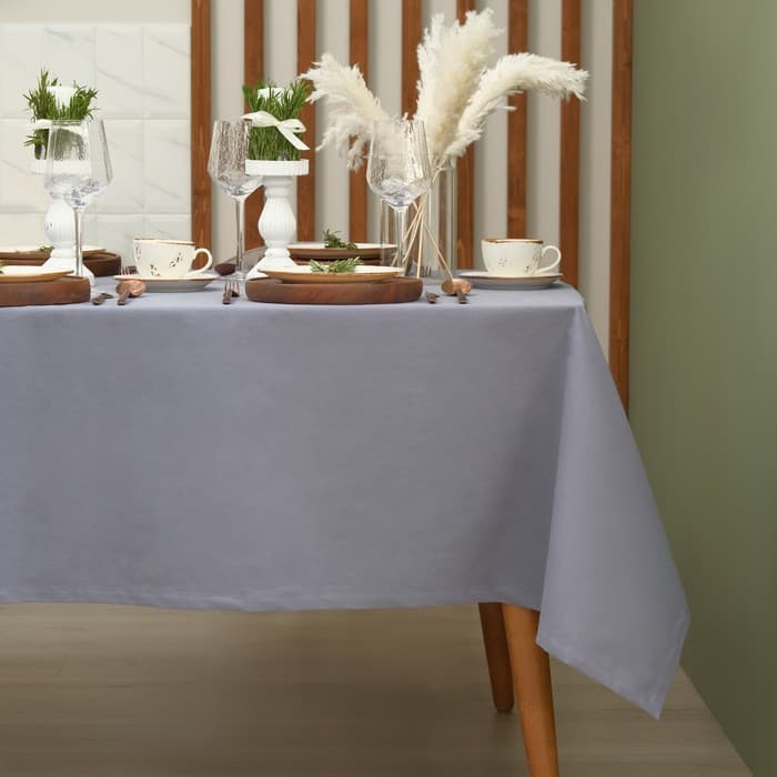 Скатерть «Этель» Kitchen, 150×110 см, 100% хлопок, саржа 220 г/м², синяя