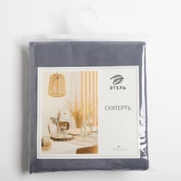 Скатерть «Этель» Kitchen, 150×110 см, 100% хлопок, саржа 220 г/м², синяя