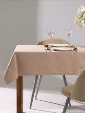 Скатерть «Этель» Kitchen, 150×110 см, 100% хлопок, саржа 220 г/м², бежевая