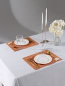 Набор салфеток «Этель» Kitchen, 30×40 см - 2 шт., 100% хлопок, саржа 220 г/м², оранжевый