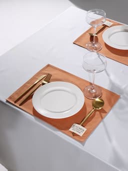 Набор салфеток «Этель» Kitchen, 30×40 см - 2 шт., 100% хлопок, саржа 220 г/м², оранжевый