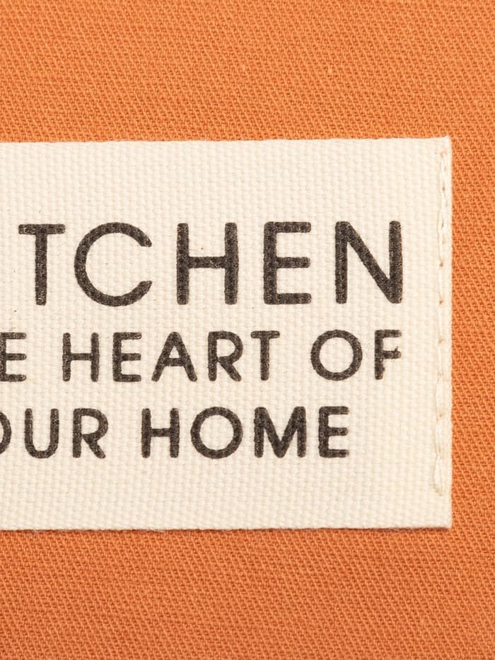 Набор салфеток «Этель» Kitchen, 30×40 см - 2 шт., 100% хлопок, саржа 220 г/м², оранжевый